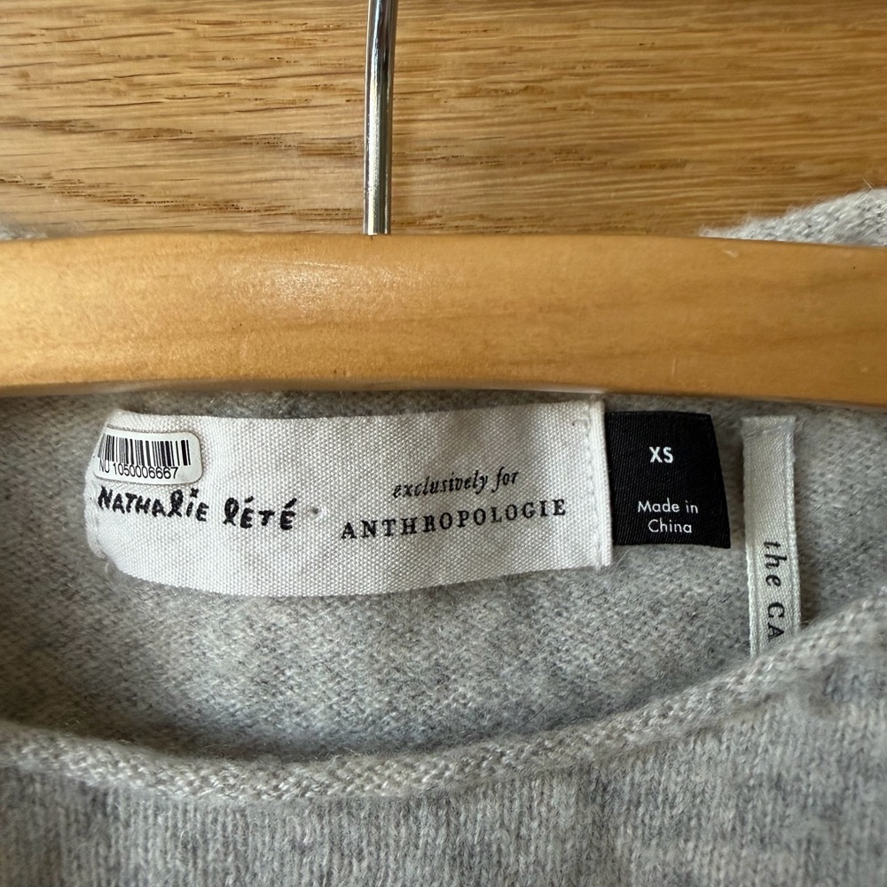 Anthropologie Nathalie Lete Love Cashmere Sweater Sz XS - Picture 11 of 14